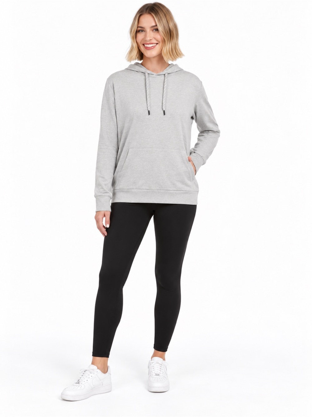 Kirkland Signature Light Gray Women's Hoodie